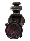 Antique Model T Headlight/Rear Light (red glass)