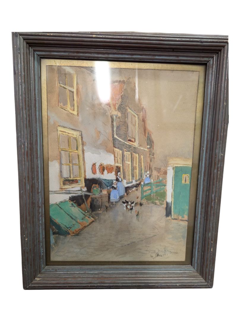 Painting of a Dutch Village 18