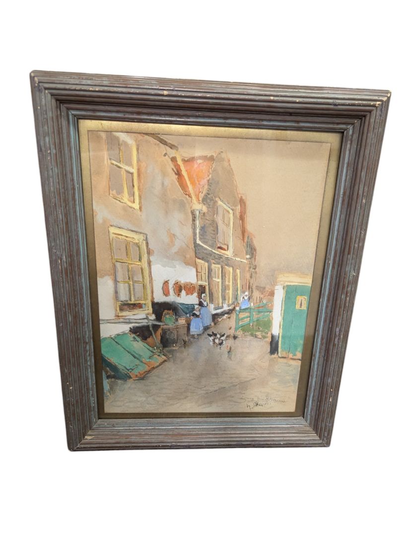 Painting of a Dutch Village 18