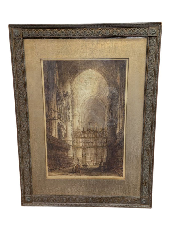 "Trascoro Catedral de Burgos" 41" x 31" (P)