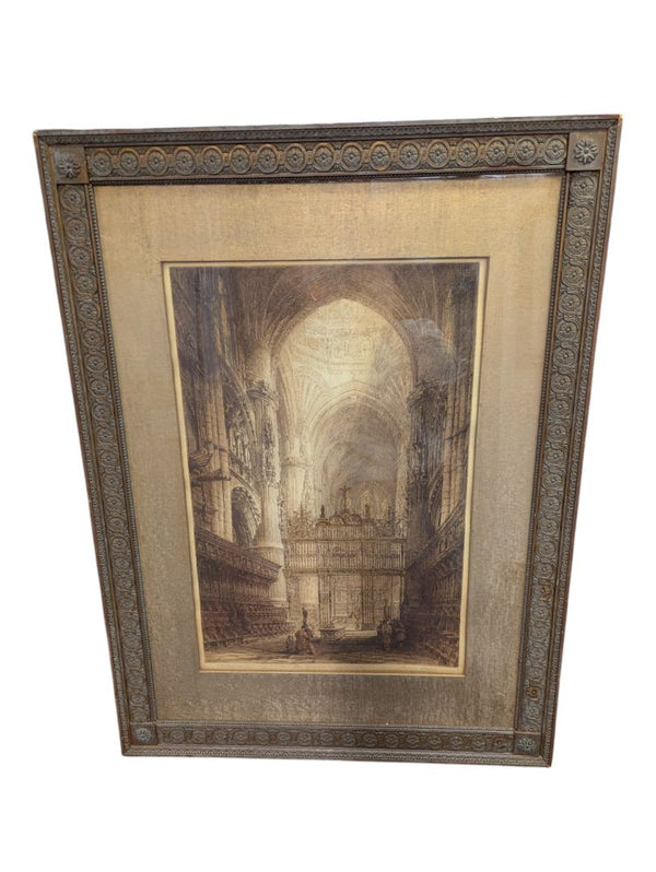 "Trascoro Catedral de Burgos" 41" x 31" (P)
