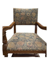 Circa 1850s, Handcrafted Louis 14th Needle Point Tapestry Chair