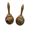 Maraca salt and pepper shakers