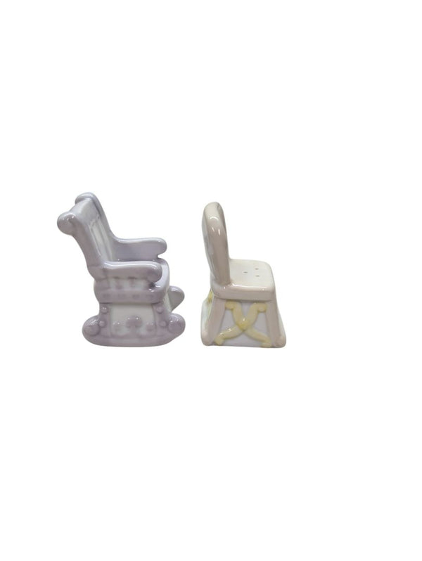 Chair salt and pepper shakers