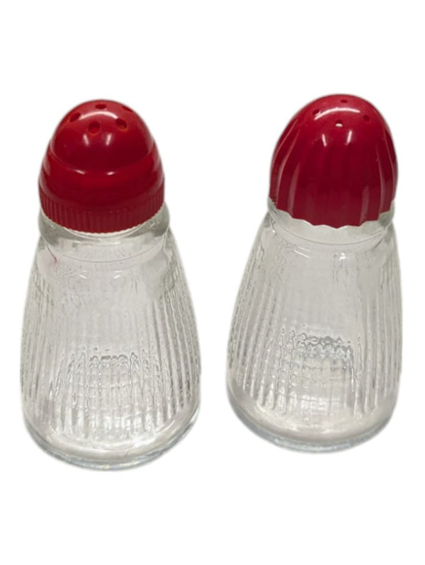 Hazel Atlas Red salt and pepper shakers