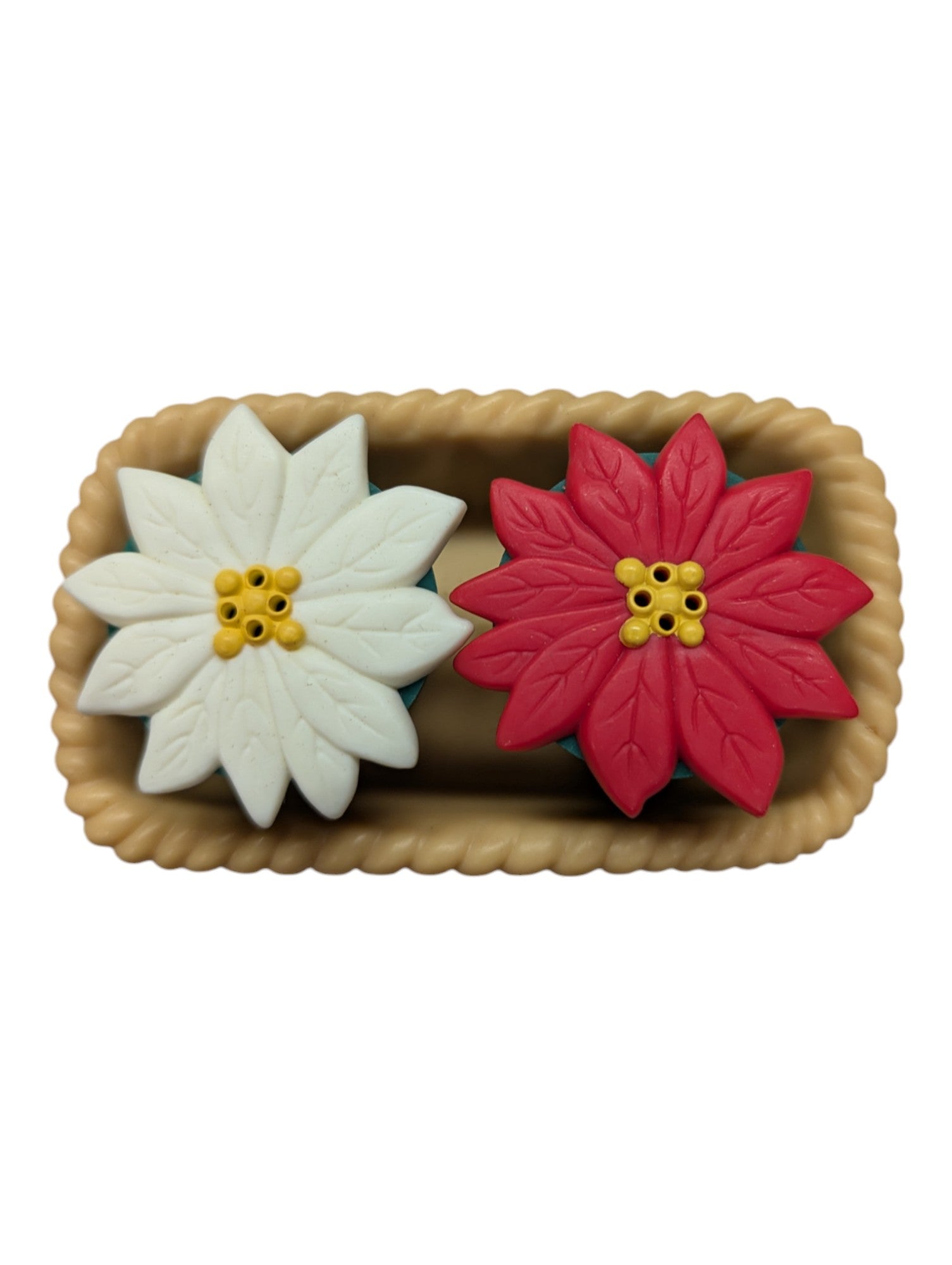 Flower Basket salt and pepper shakers