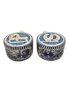 Delft Blue salt and pepper shakers
