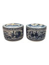 Delft Blue salt and pepper shakers