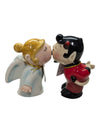 "Mwah Devil and Angel" salt and pepper shakers