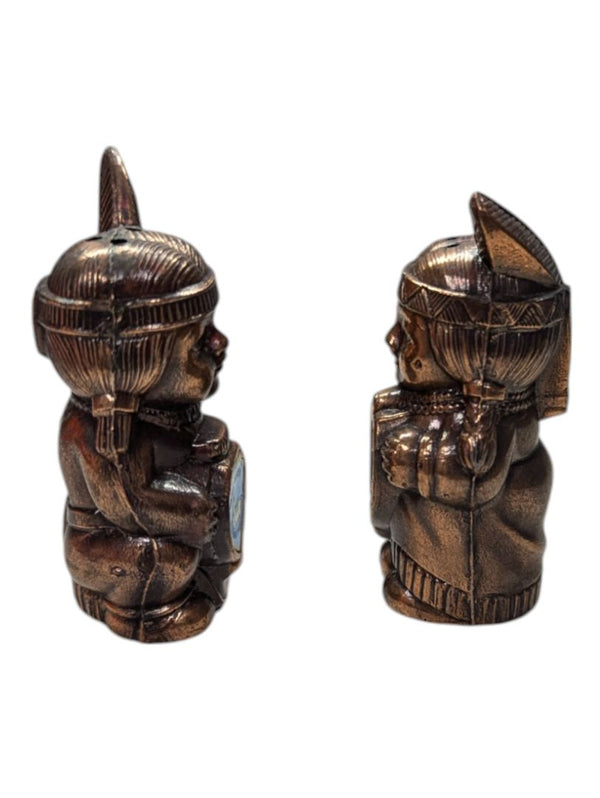Indigenous People "Ottawa" salt and pepper shakers