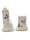 Carrigaline Pottery Castle salt and pepper shakers