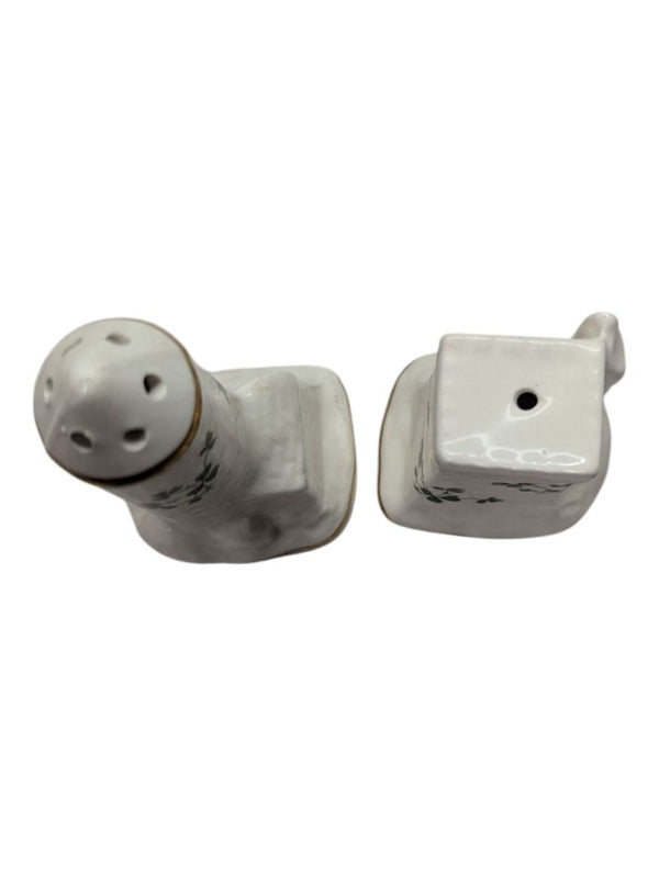 Carrigaline Pottery Castle salt and pepper shakers