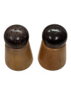 Simple Wooden salt and pepper shakers