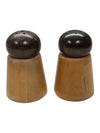 Simple Wooden salt and pepper shakers