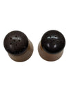 Simple Wooden salt and pepper shakers