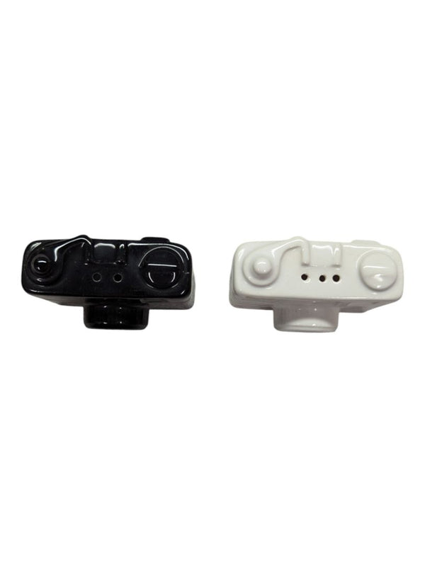 Camera salt and pepper shakers