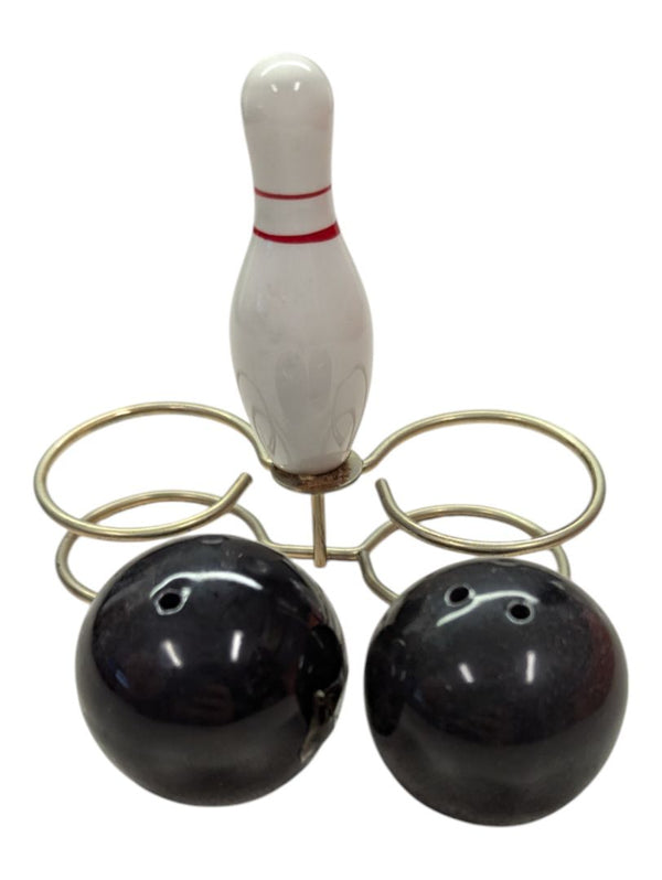 Bowling Ball and Pin salt and pepper shakers