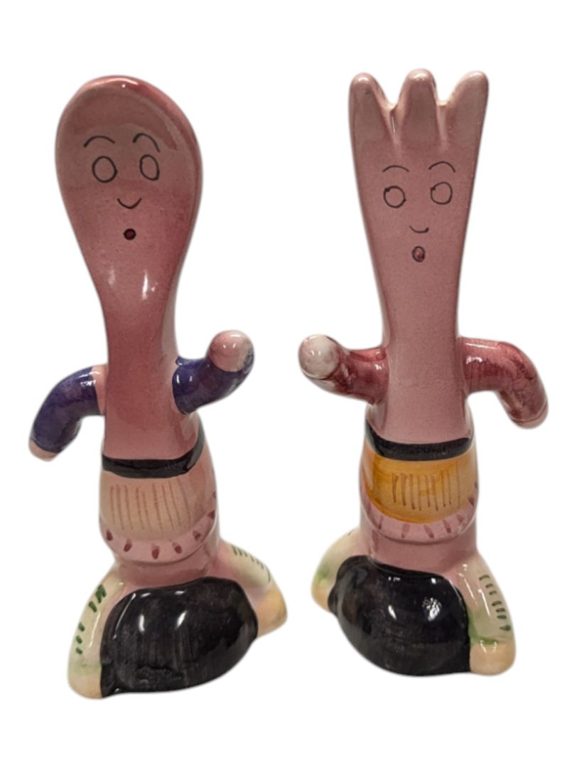 Fork and Spoon salt and pepper shakers