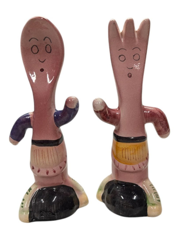 Fork and Spoon salt and pepper shakers