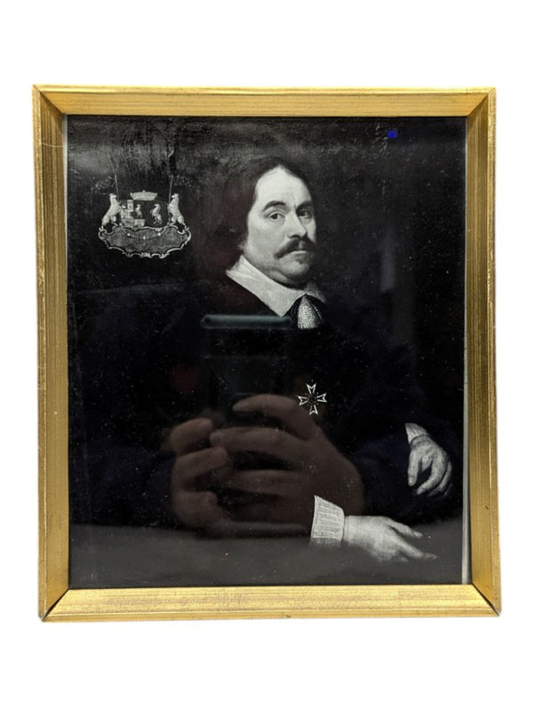 Portait of Cornelius Lampsins 7 1/2" x 9" (P)