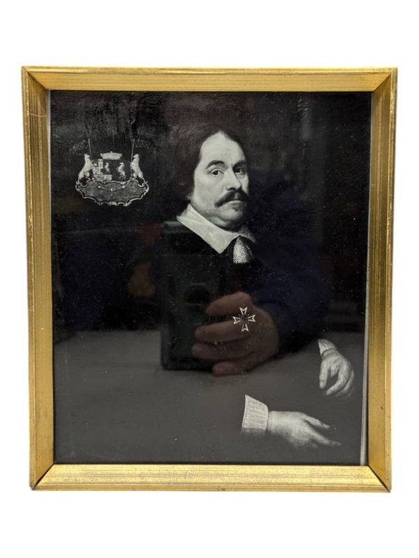 Portait of Cornelius Lampsins 7 1/2" x 9" (P)
