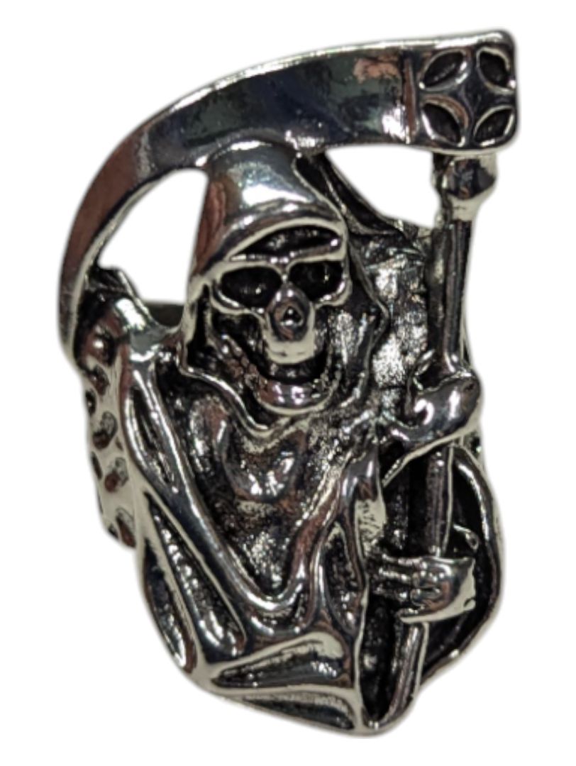 Grim Reaper Ring Size 8 1/2 (19)