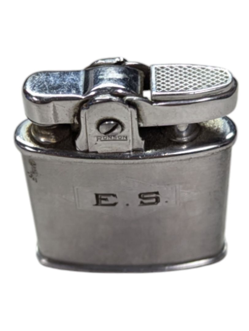 Vintage Ronson Princess Silver Tone Lighter
