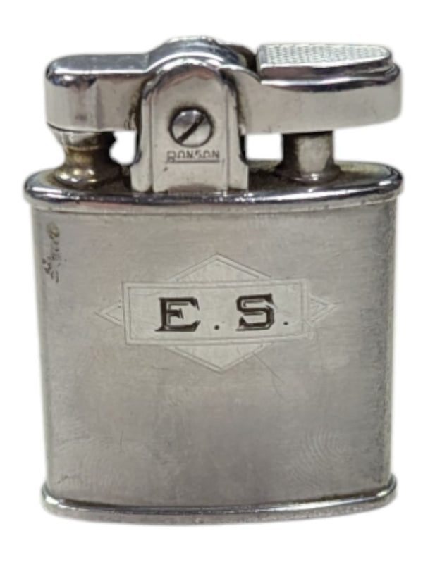Vintage Ronson Princess Silver Tone Lighter