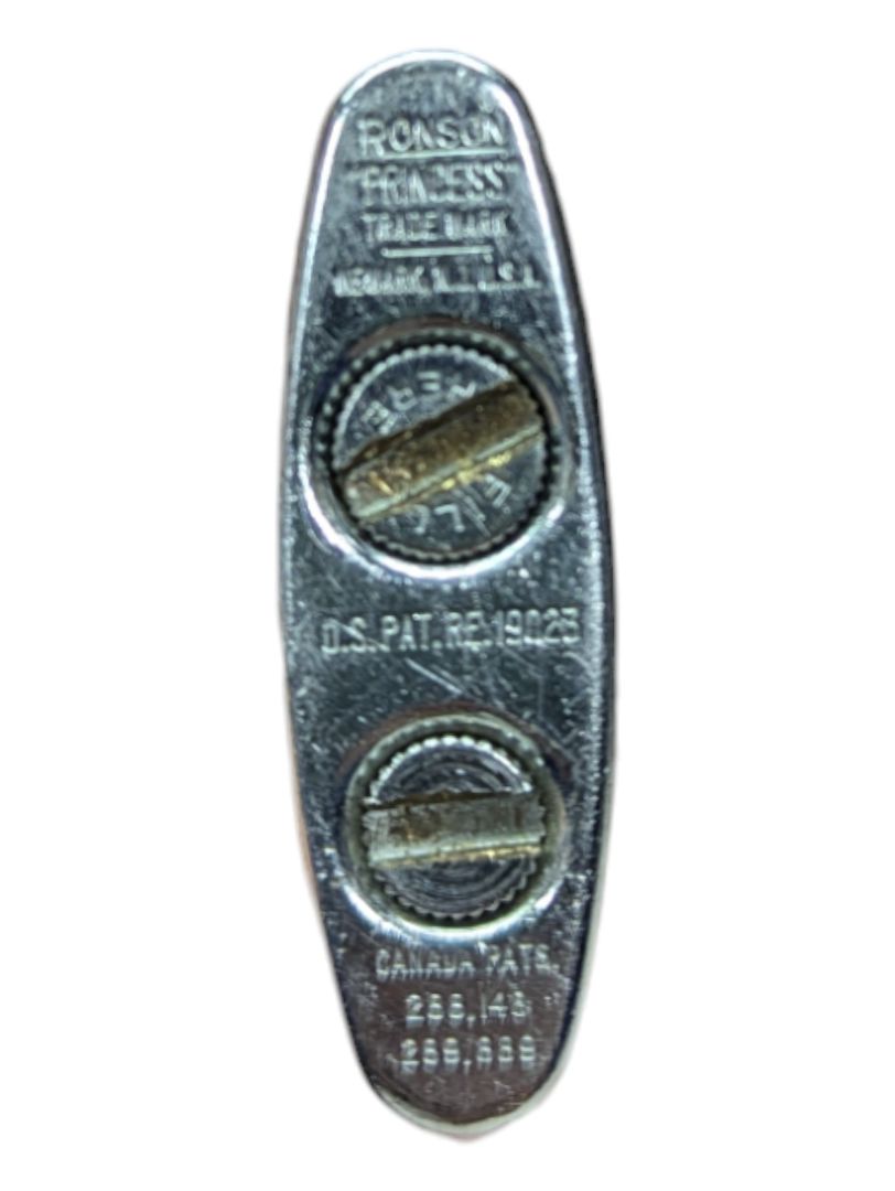 Vintage Ronson Princess Silver Tone Lighter