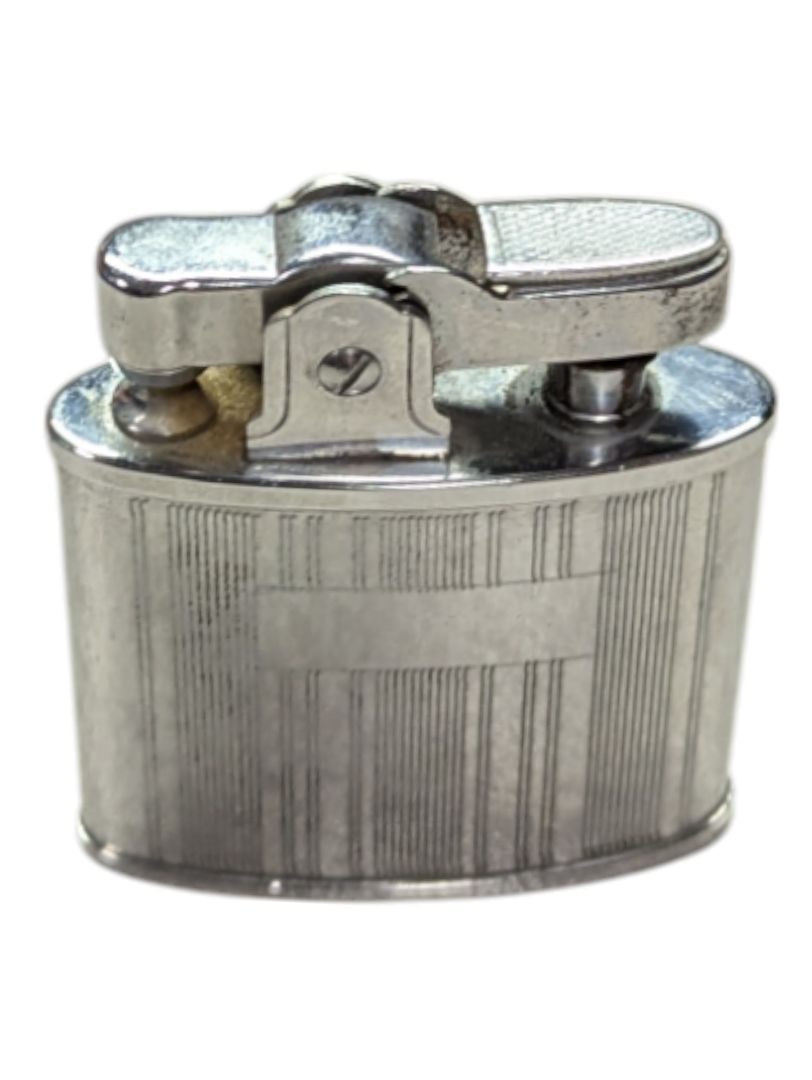 Vintage Auer Stainless Steel Lighter Champion