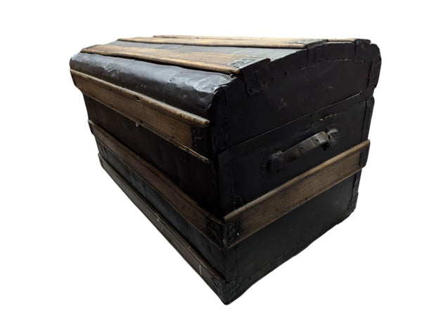 Antique Wooden Steam Trunk