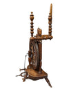 Antique Castle Style Spinning Wheel