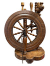 Antique Castle Style Spinning Wheel