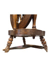 Antique Castle Style Spinning Wheel