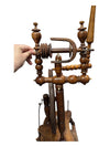 Antique Castle Style Spinning Wheel