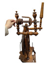 Antique Castle Style Spinning Wheel