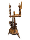 Antique Castle Style Spinning Wheel