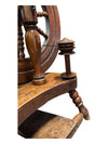 Antique Castle Style Spinning Wheel