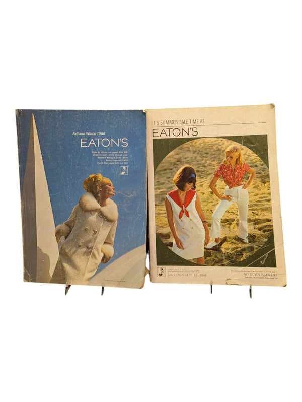 Pair of 1966 Eaton's Catalogues
