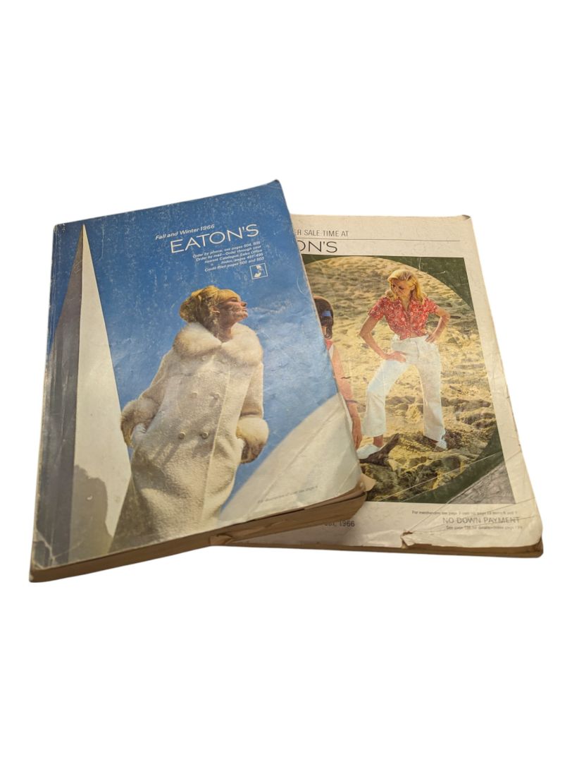 Pair of 1966 Eaton's Catalogues