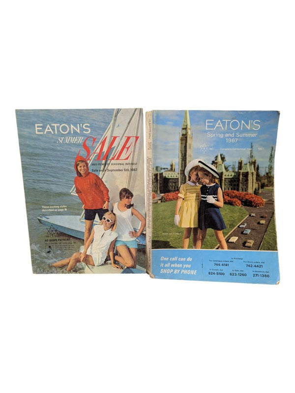 Pair of 1967 Eaton's Catalogues