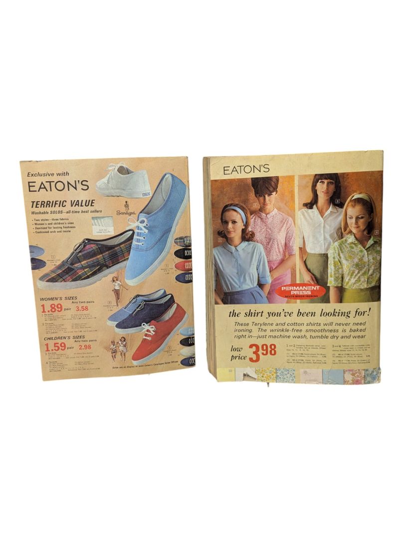 Pair of 1967 Eaton's Catalogues