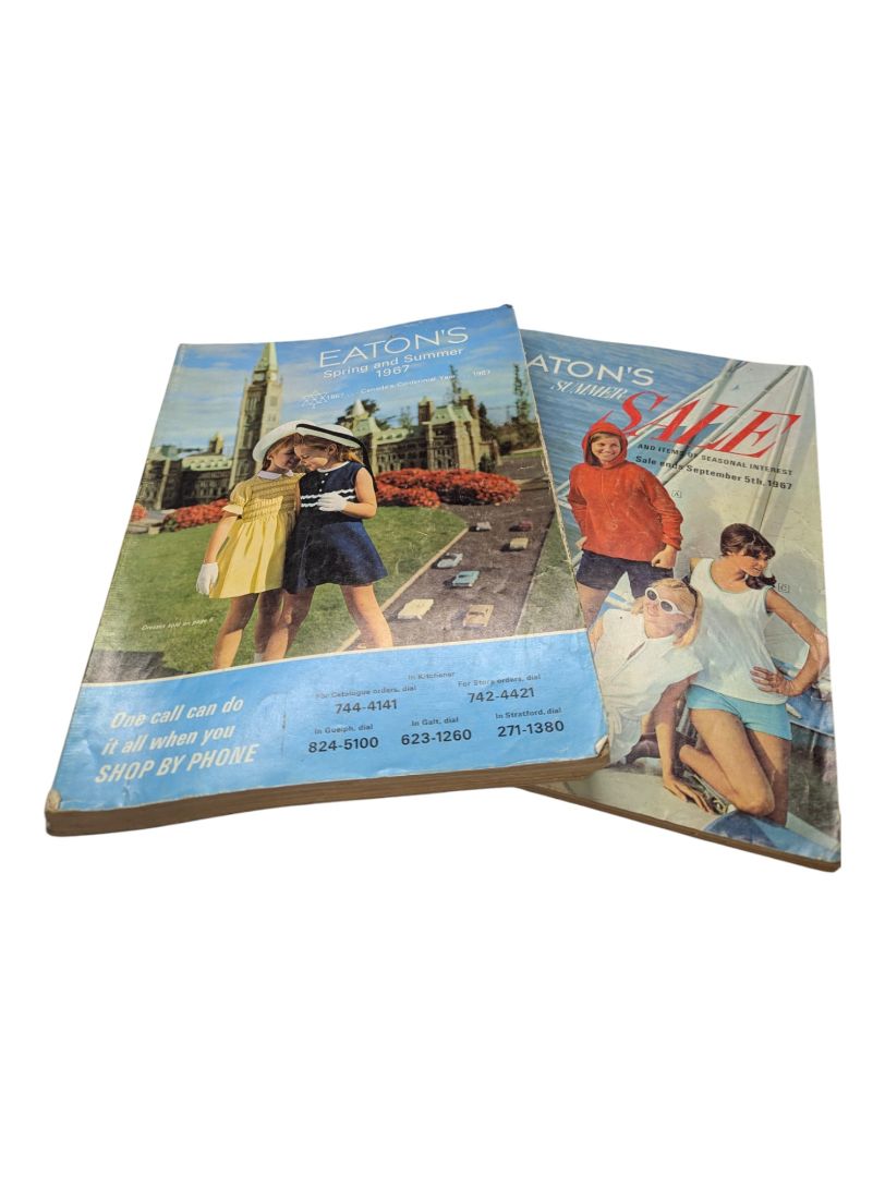 Pair of 1967 Eaton's Catalogues