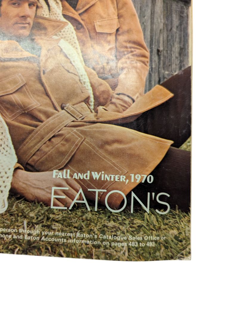 Lot of 1970 Eaton's and Sears Catalogues
