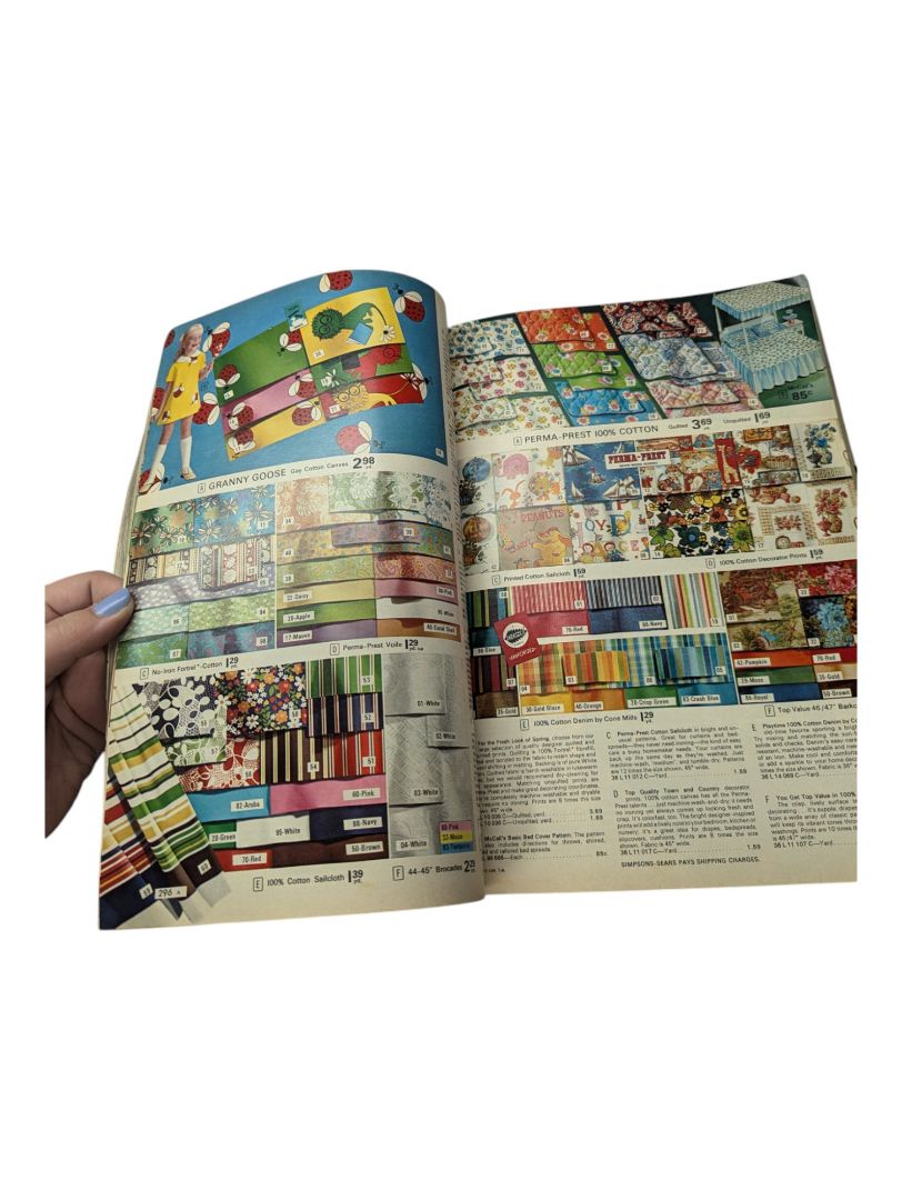 Lot of 1970 Eaton's and Sears Catalogues