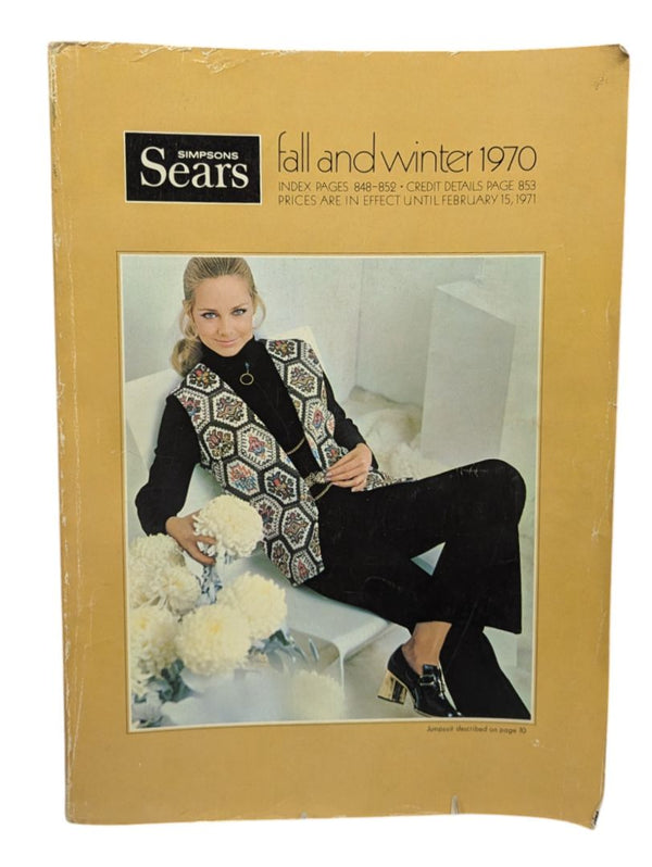 Lot of 1970 Eaton's and Sears Catalogues