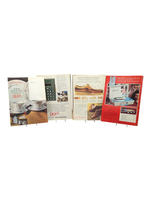 Lot of 1972 Eaton's and Sears Catalogues