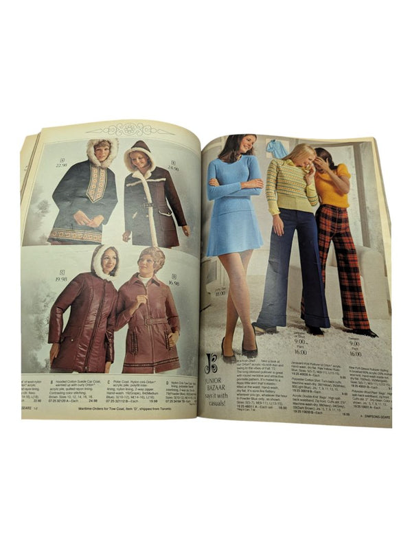Lot of 1972 Eaton's and Sears Catalogues