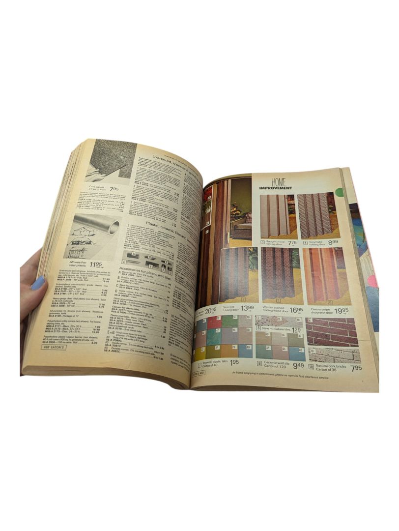 Lot of 1973 Eaton's and Sears Catalogues