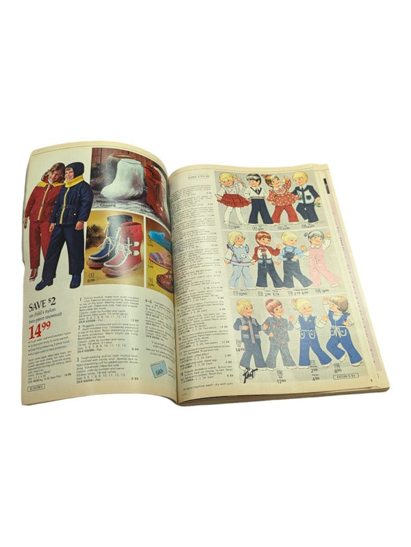 Lot of 1975 Eaton's and Sears Catalogues